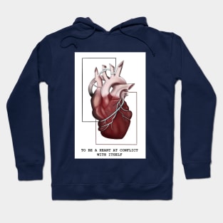 A Heart At Conflict Hoodie